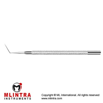 Corneal Dissector Angled - Straight Blade Stainless Steel, 12 cm - 4 3/4"